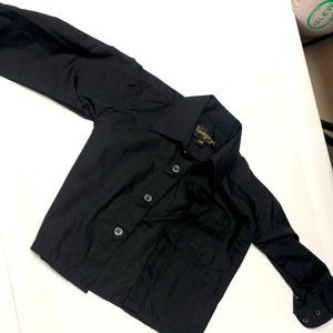 Black dress shirt